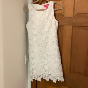 White dress great for summer or spring event